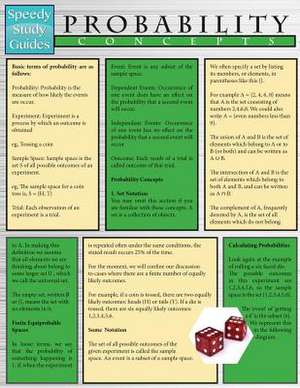 Probability Concepts (Speedy Study Guides de Speedy Publishing Llc