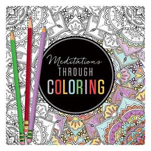 Meditations Through Coloring de River Grove Books