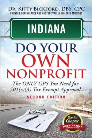 Indiana Do Your Own Nonprofit de Kitty Bickford