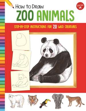 How to Draw Zoo Animals de Diana Fisher