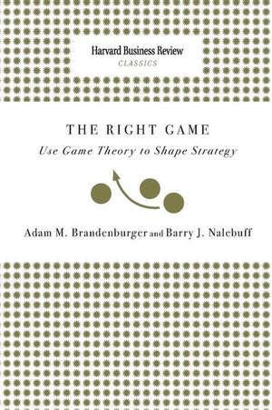 Right Game de Adam M Brandenburger