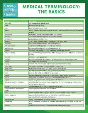 Medical Terminology de Speedy Publishing Llc