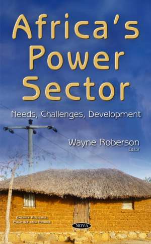 Africas Power Sector: Needs, Challenges, Development de Wayne Roberson