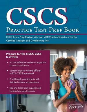 CSCS Practice Test Prep Book de Cscs Exam Prep Team