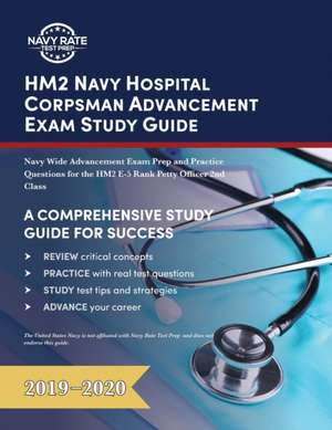 HM2 Navy Hospital Corpsman Advancement Exam Study Guide de Navy Rate Test Prep