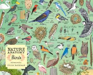 Nature Anatomy: Birds Puzzle (500 Pieces) de Julia Rothman