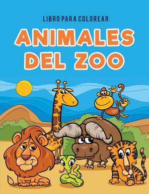 Libro para colorear animales del zoo de Coloring Pages for Kids