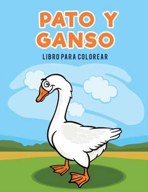 Pato y ganso libro para colorear de Coloring Pages for Kids