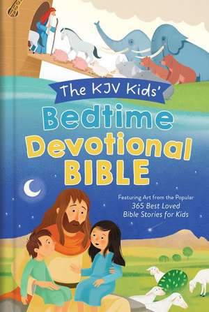 The KJV Kids' Bedtime Devotional Bible de Compiled By Barbour Staff