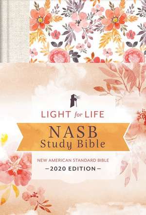 Light for Life NASB Study Bible [Golden Fields] de Compiled By Barbour Staff