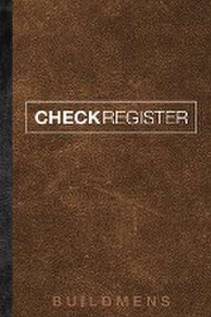 Check Register de Buildmens