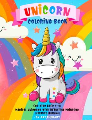 Unicorn Coloring Book de Art Therapy