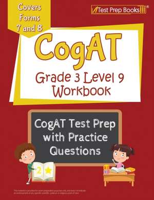 CogAT Grade 3 Level 9 Workbook de Joshua Rueda