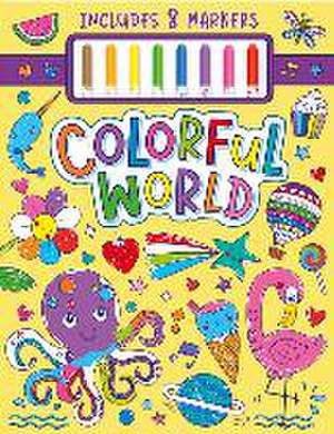 Colorful World Coloring Kit de Kidsbooks Publishing