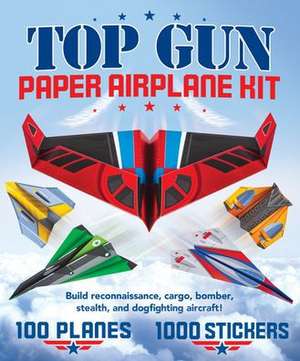 Top Gun Paper Airplane Kit de Publications International Ltd