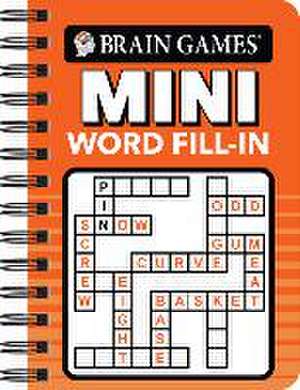 Brain Games - To Go - Mini Word Fill-In de Publications International Ltd