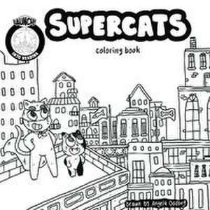 Supercats Coloring Book de Caleb Thusat