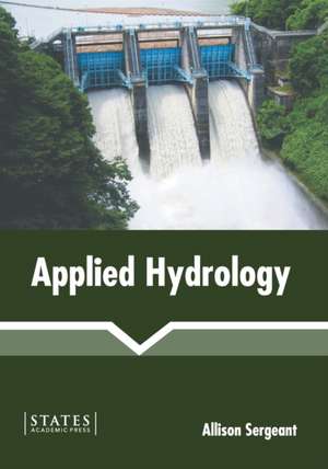 Applied Hydrology de Allison Sergeant