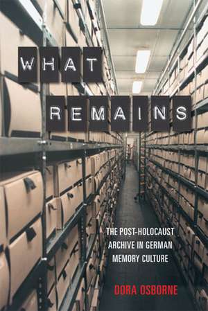 What Remains de Dora Osborne