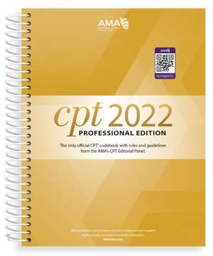 CPT Professional 2022 de American Medical Association