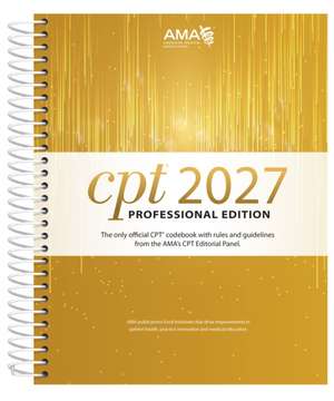 CPT Professional 2027 de American Medical Association