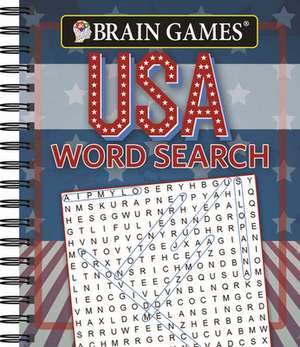 Brain Games - USA Word Search (#1) de Publications International Ltd