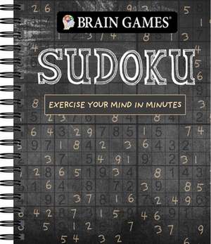 Brain Games - Sudoku (Chalkboard #1) de Publications International Ltd