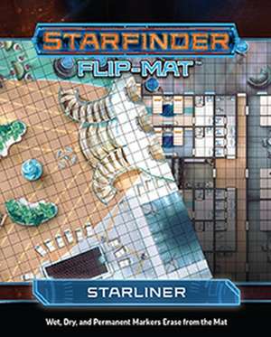 Starfinder Flip-Mat: Starliner de Damien Mammoliti