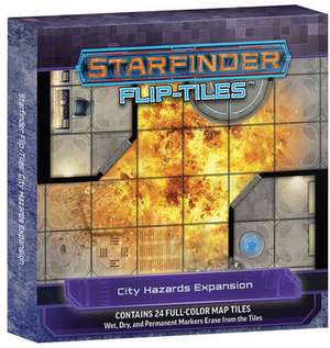 Starfinder Flip-Tiles: City Hazards Expansion de Jason Engle