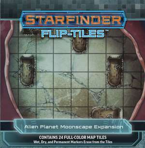 Starfinder Flip-Tiles: Alien Planet Moonscape Expansion de Jason Engle