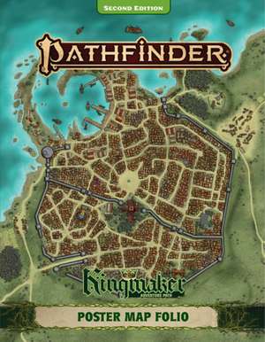 Pathfinder Kingmaker Poster Map Folio de Rob Lazzaretti