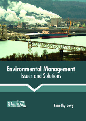 Environmental Management de Levy, Timothy