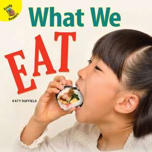 What We Eat de Duffield