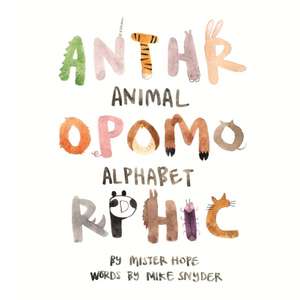 Anthropomorphic Animal Alphabet de Mike Snyder