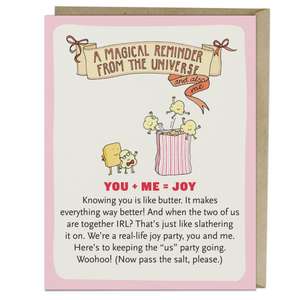 6-Pack Emily McDowell & Friends You Me Joy Affirmators! Greeting Cards de Emily McDowell & Friends