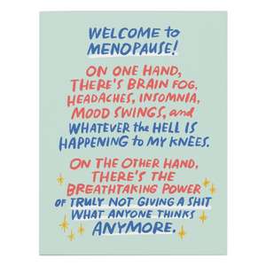 6-Pack Em & Friends Breathtaking Power Welcome to Menopause Card