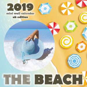 The Beach 2019 Mini Wall Calendar (UK Edition) de Wall Publishing