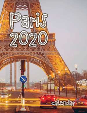 Paris 2020 Calendar de Wall