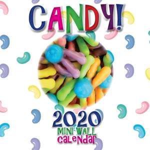 Candy! 2020 Mini Wall Calendar de Sea Wall