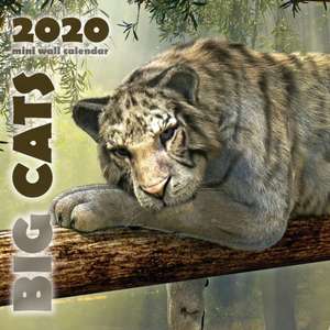 Big Cats 2020 Mini Wall Calendar de Wall Publishing