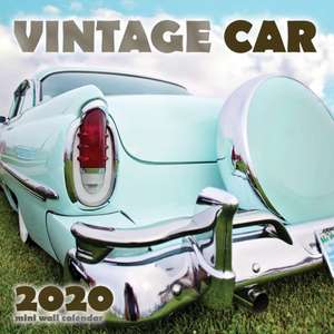 Vintage Car 2020 Mini Wall Calendar de Wall Publishing