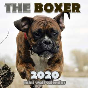 The Boxer 2020 Mini Wall Calendar de Over the Wall Dogs