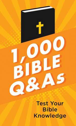 1,000 Bible Q&as de Conover Swofford