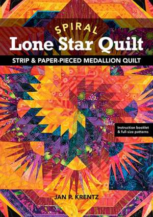 SPIRAL LONE STAR QUILT de Jan P. Krentz