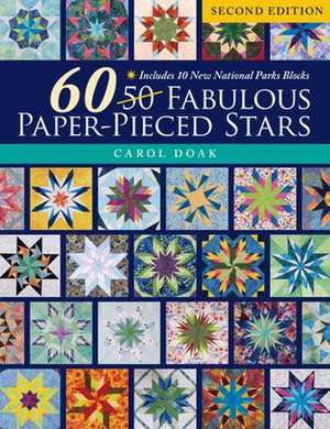 60 Fabulous Paper-Pieced Stars de Carol Doak