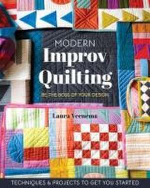 Modern Improv Quilting de Laura Veenema