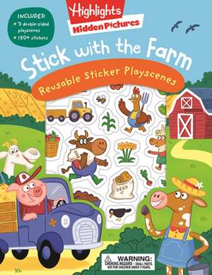 Stick with the Farm Hidden Pictures Reusable Sticker Playscenes de . Highlights