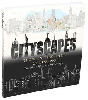 Cityscapes Glow in the Dark Coloring de Claire Rollet