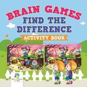 Brain Games Find the Difference Activity Book de Educando Kids