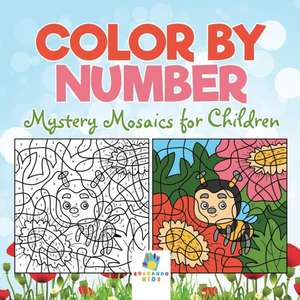 Color by Number Mystery Mosaics for Children de Educando Kids